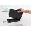 image:imageBrabantia Sink Organizer Jade Green NonSlip NonScratch Kitchen Countertop Storage Caddy for Dish Brush Soap Cloths LWH 75 x 33 x 45Dark Gray