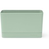 image:imageBrabantia Sink Organizer Jade Green NonSlip NonScratch Kitchen Countertop Storage Caddy for Dish Brush Soap Cloths LWH 75 x 33 x 45Jade Green