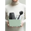 image:imageBrabantia Sink Organizer Jade Green NonSlip NonScratch Kitchen Countertop Storage Caddy for Dish Brush Soap Cloths LWH 75 x 33 x 45Jade Green