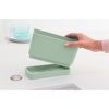 image:imageBrabantia Sink Organizer Jade Green NonSlip NonScratch Kitchen Countertop Storage Caddy for Dish Brush Soap Cloths LWH 75 x 33 x 45Jade Green