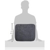 image:imageBrabantia SinkSide 16 x 19 Microfiber Dish Drying Mat for Kitchen Countertop Dark Gray Foldable MachineSafe Absorbable Pad for Plates Pots GlassesDark Gray