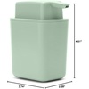 image:imageBrabantia Soap Dispenser 7oz Jade Green Handwash Lotion Shampoo Pump for BathroomKitchen  Easy Refill Easy CleanJade Green