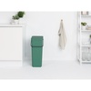 image:imageBrabantia Sort amp Go Kitchen Countertop Food Scraps Compost Bin  XS  08 Gal  3L  Light Gray  Removable StayOpen Lid Carry Handle EasyClean Recycling Box  Wall Bracket Sold SeparatelyFir Green