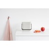 image:imageBrabantia Sort amp Go Kitchen Countertop Food Scraps Compost Bin  XS  08 Gal  3L  Light Gray  Removable StayOpen Lid Carry Handle EasyClean Recycling Box  Wall Bracket Sold SeparatelyLight Gray