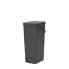 image:imageBrabantia Sort amp Go Kitchen Countertop Food Scraps Compost Bin  XS  08 Gal  3L  Light Gray  Removable StayOpen Lid Carry Handle EasyClean Recycling Box  Wall Bracket Sold SeparatelyGray