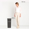 image:imageBrabantia Sort amp Go Kitchen Countertop Food Scraps Compost Bin  XS  08 Gal  3L  Light Gray  Removable StayOpen Lid Carry Handle EasyClean Recycling Box  Wall Bracket Sold SeparatelyGray