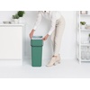 image:imageBrabantia Sort amp Go Kitchen Countertop Food Scraps Compost Bin  XS  08 Gal  3L  Light Gray  Removable StayOpen Lid Carry Handle EasyClean Recycling Box  Wall Bracket Sold SeparatelyFir Green