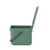 image:imageBrabantia Sort amp Go Kitchen Countertop Food Scraps Compost Bin  XS  08 Gal  3L  Light Gray  Removable StayOpen Lid Carry Handle EasyClean Recycling Box  Wall Bracket Sold SeparatelyFir Green