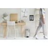 image:imageBrabantia StepOn XS Trash Can  Mineral Concrete Gray  13 Gallon  5L  Bathroom Bedroom Office Trash Can Light Pedal Handle amp Removable Inner Bucket  99 x 133 x 162   Trash BagsBrilliant Steel