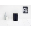 image:imageBrabantia StepOn XS Trash Can  Mineral Concrete Gray  13 Gallon  5L  Bathroom Bedroom Office Trash Can Light Pedal Handle amp Removable Inner Bucket  99 x 133 x 162   Trash BagsMatt Black