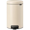 image:imageBrabantia StepOn XS Trash Can  Mineral Concrete Gray  13 Gallon  5L  Bathroom Bedroom Office Trash Can Light Pedal Handle amp Removable Inner Bucket  99 x 133 x 162   Trash BagsSoft Beige