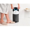image:imageBrabantia StepOn XS Trash Can  Mineral Concrete Gray  13 Gallon  5L  Bathroom Bedroom Office Trash Can Light Pedal Handle amp Removable Inner Bucket  99 x 133 x 162   Trash BagsConfident Gray