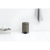 image:imageBrabantia StepOn XS Trash Can  Mineral Concrete Gray  13 Gallon  5L  Bathroom Bedroom Office Trash Can Light Pedal Handle amp Removable Inner Bucket  99 x 133 x 162   Trash BagsPlatinum