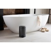 image:imageBrabantia StepOn XS Trash Can  Mineral Concrete Gray  13 Gallon  5L  Bathroom Bedroom Office Trash Can Light Pedal Handle amp Removable Inner Bucket  99 x 133 x 162   Trash BagsConfident Gray