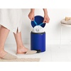 image:imageBrabantia StepOn XS Trash Can  Mineral Concrete Gray  13 Gallon  5L  Bathroom Bedroom Office Trash Can Light Pedal Handle amp Removable Inner Bucket  99 x 133 x 162   Trash BagsMineral Powerful Blue