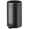 image:imageBrabantia StepOn XS Trash Can  Mineral Concrete Gray  13 Gallon  5L  Bathroom Bedroom Office Trash Can Light Pedal Handle amp Removable Inner Bucket  99 x 133 x 162   Trash BagsConfident Gray