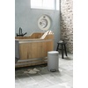 image:imageBrabantia StepOn XS Trash Can  Mineral Concrete Gray  13 Gallon  5L  Bathroom Bedroom Office Trash Can Light Pedal Handle amp Removable Inner Bucket  99 x 133 x 162   Trash BagsMineral Concrete Gray