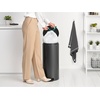 image:imageBrabantia StepOn XS Trash Can  Mineral Concrete Gray  13 Gallon  5L  Bathroom Bedroom Office Trash Can Light Pedal Handle amp Removable Inner Bucket  99 x 133 x 162   Trash BagsConfident Gray