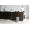 image:imageBrabantia StepOn XS Trash Can  Mineral Concrete Gray  13 Gallon  5L  Bathroom Bedroom Office Trash Can Light Pedal Handle amp Removable Inner Bucket  99 x 133 x 162   Trash BagsMineral Concrete Gray