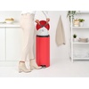 image:imageBrabantia StepOn XS Trash Can  Mineral Concrete Gray  13 Gallon  5L  Bathroom Bedroom Office Trash Can Light Pedal Handle amp Removable Inner Bucket  99 x 133 x 162   Trash BagsMineral Red