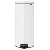 image:imageBrabantia StepOn XS Trash Can  Mineral Concrete Gray  13 Gallon  5L  Bathroom Bedroom Office Trash Can Light Pedal Handle amp Removable Inner Bucket  99 x 133 x 162   Trash BagsWhite