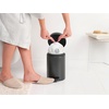 image:imageBrabantia StepOn XS Trash Can  Mineral Concrete Gray  13 Gallon  5L  Bathroom Bedroom Office Trash Can Light Pedal Handle amp Removable Inner Bucket  99 x 133 x 162   Trash BagsConfident Gray