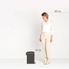 image:imageBrabantia StepOn XS Trash Can  Mineral Concrete Gray  13 Gallon  5L  Bathroom Bedroom Office Trash Can Light Pedal Handle amp Removable Inner Bucket  99 x 133 x 162   Trash BagsWhite
