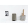 image:imageBrabantia StepOn XS Trash Can  Mineral Concrete Gray  13 Gallon  5L  Bathroom Bedroom Office Trash Can Light Pedal Handle amp Removable Inner Bucket  99 x 133 x 162   Trash BagsPlatinum