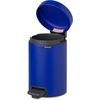 image:imageBrabantia StepOn XS Trash Can  Mineral Concrete Gray  13 Gallon  5L  Bathroom Bedroom Office Trash Can Light Pedal Handle amp Removable Inner Bucket  99 x 133 x 162   Trash BagsMineral Powerful Blue
