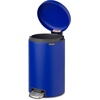 image:imageBrabantia StepOn XS Trash Can  Mineral Concrete Gray  13 Gallon  5L  Bathroom Bedroom Office Trash Can Light Pedal Handle amp Removable Inner Bucket  99 x 133 x 162   Trash BagsMineral Powerful Blue