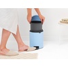 image:imageBrabantia StepOn XS Trash Can  Mineral Concrete Gray  13 Gallon  5L  Bathroom Bedroom Office Trash Can Light Pedal Handle amp Removable Inner Bucket  99 x 133 x 162   Trash BagsDreamy Blue