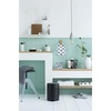 image:imageBrabantia StepOn XS Trash Can  Mineral Concrete Gray  13 Gallon  5L  Bathroom Bedroom Office Trash Can Light Pedal Handle amp Removable Inner Bucket  99 x 133 x 162   Trash BagsMatt Black
