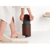 image:imageBrabantia StepOn XS Trash Can  Mineral Concrete Gray  13 Gallon  5L  Bathroom Bedroom Office Trash Can Light Pedal Handle amp Removable Inner Bucket  99 x 133 x 162   Trash BagsMineral Cosy Brown