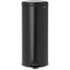 image:imageBrabantia StepOn XS Trash Can  Mineral Concrete Gray  13 Gallon  5L  Bathroom Bedroom Office Trash Can Light Pedal Handle amp Removable Inner Bucket  99 x 133 x 162   Trash BagsMatt Black