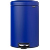 image:imageBrabantia StepOn XS Trash Can  Mineral Concrete Gray  13 Gallon  5L  Bathroom Bedroom Office Trash Can Light Pedal Handle amp Removable Inner Bucket  99 x 133 x 162   Trash BagsMineral Powerful Blue