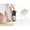 image:imageBrabantia StepOn XS Trash Can  Mineral Concrete Gray  13 Gallon  5L  Bathroom Bedroom Office Trash Can Light Pedal Handle amp Removable Inner Bucket  99 x 133 x 162   Trash BagsMetallic Gold