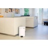 image:imageBrabantia StepOn XS Trash Can  Mineral Concrete Gray  13 Gallon  5L  Bathroom Bedroom Office Trash Can Light Pedal Handle amp Removable Inner Bucket  99 x 133 x 162   Trash BagsWhite