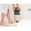 image:imageBrabantia StepOn XS Trash Can  Mineral Concrete Gray  13 Gallon  5L  Bathroom Bedroom Office Trash Can Light Pedal Handle amp Removable Inner Bucket  99 x 133 x 162   Trash BagsSoft Beige
