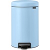 image:imageBrabantia StepOn XS Trash Can  Mineral Concrete Gray  13 Gallon  5L  Bathroom Bedroom Office Trash Can Light Pedal Handle amp Removable Inner Bucket  99 x 133 x 162   Trash BagsDreamy Blue
