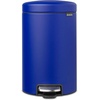 image:imageBrabantia StepOn XS Trash Can  Mineral Concrete Gray  13 Gallon  5L  Bathroom Bedroom Office Trash Can Light Pedal Handle amp Removable Inner Bucket  99 x 133 x 162   Trash BagsMineral Powerful Blue