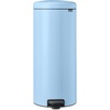 image:imageBrabantia StepOn XS Trash Can  Mineral Concrete Gray  13 Gallon  5L  Bathroom Bedroom Office Trash Can Light Pedal Handle amp Removable Inner Bucket  99 x 133 x 162   Trash BagsDreamy Blue