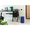 image:imageBrabantia StepOn XS Trash Can  Mineral Concrete Gray  13 Gallon  5L  Bathroom Bedroom Office Trash Can Light Pedal Handle amp Removable Inner Bucket  99 x 133 x 162   Trash BagsMineral Powerful Blue