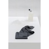 image:imageBrabantia x2 Microfiber Cleaning Dish Cloths Dark Gray Absorbent Hygenic Rags for Washing Cleaning Drying 12x12Dark Gray