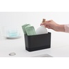 image:imageBrabantia x2 Microfiber Cleaning Dish Cloths Dark Gray Absorbent Hygenic Rags for Washing Cleaning Drying 12x12Jade Green
