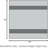 image:imageBrabantia x2 Microfiber Cleaning Dish Cloths Dark Gray Absorbent Hygenic Rags for Washing Cleaning Drying 12x12Light Gray