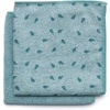 image:imageBrabantia x2 Microfiber Cleaning Dish Cloths Dark Gray Absorbent Hygenic Rags for Washing Cleaning Drying 12x12Mint