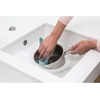 image:imageBrabantia x2 Microfiber Cleaning Dish Cloths Dark Gray Absorbent Hygenic Rags for Washing Cleaning Drying 12x12Mint