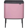image:imageBrabantia Bo Touch Bin 34 Liters Soft Beige PlasticLilac Pink