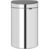 image:imageBrabantia PressTop Kitchen Trash Can  Soft Beige  8 Gallon  30L  Home Trash Can with SoftTouch StayOpen Lid amp Removable Inner Bucket   Trash BagsBrilliant Steel