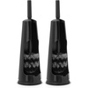 image:imageBrabantia ReNewToilet Brush amp Holder Set Matt Black FreeStanding NonSlipScratch Base Hygenic Discreet Toilet Bowl CleanerBlack